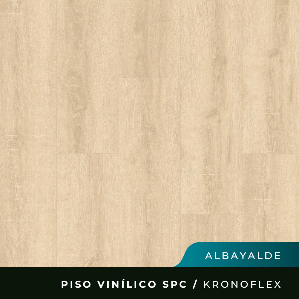 Piso Vinílico SPC Kronoflex - Albayalde - 5,2mm