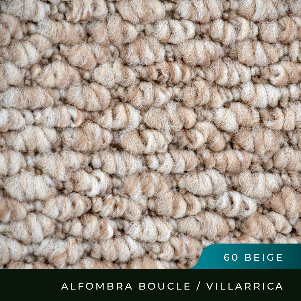 Alfombra Boucle Villarrica Beige 60