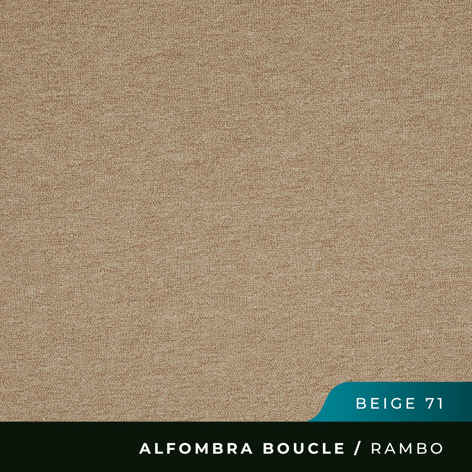 Alfombra Boucle Rambo - 4mts de Ancho - Beige 71