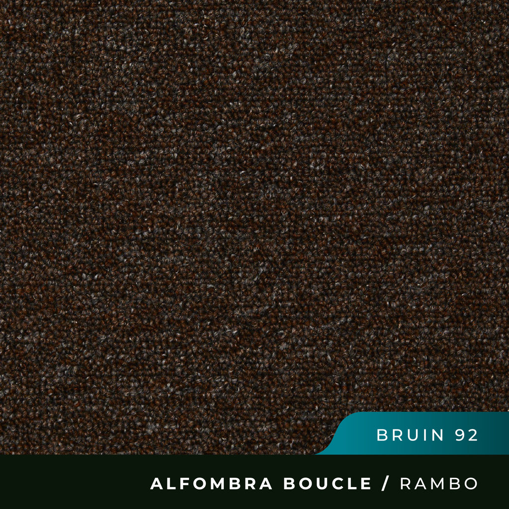 Alfombra Boucle Rambo - 4mts de Ancho - Bruin 92