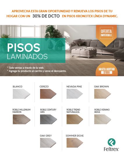 Feltrex, alfombras, pisos, persianas, textil hogar y aislantes.