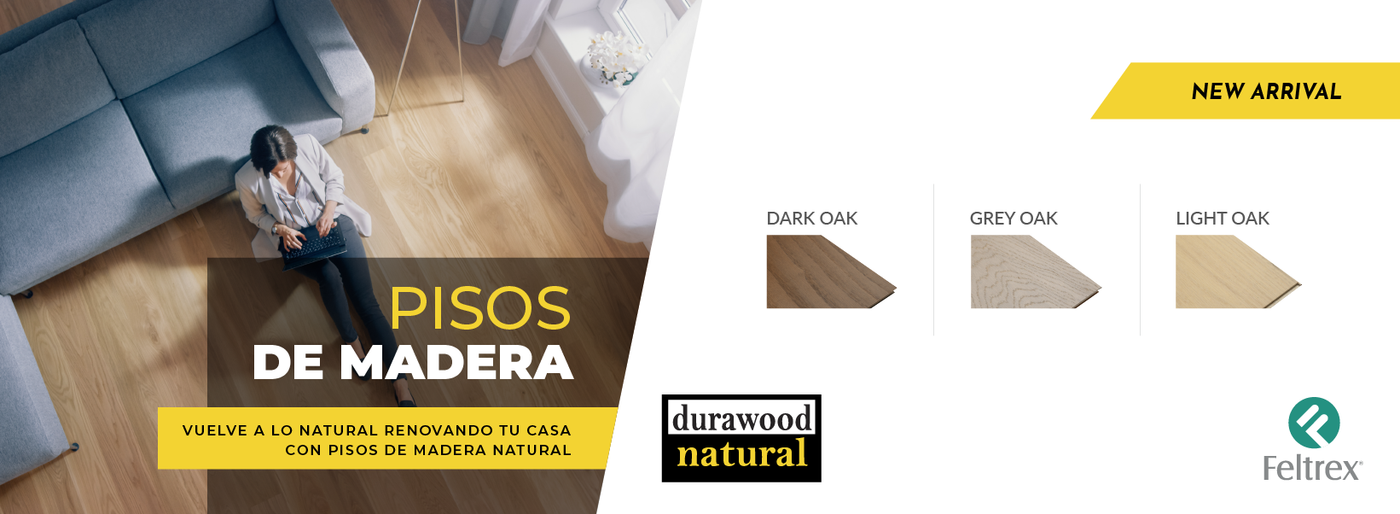 Feltrex, alfombras, pisos, persianas, textil hogar y aislantes.