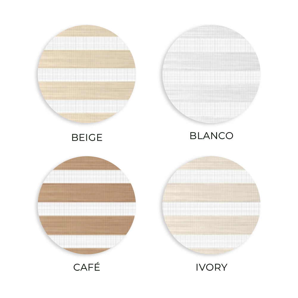 Cortina Roller Duoflex - Color a elección