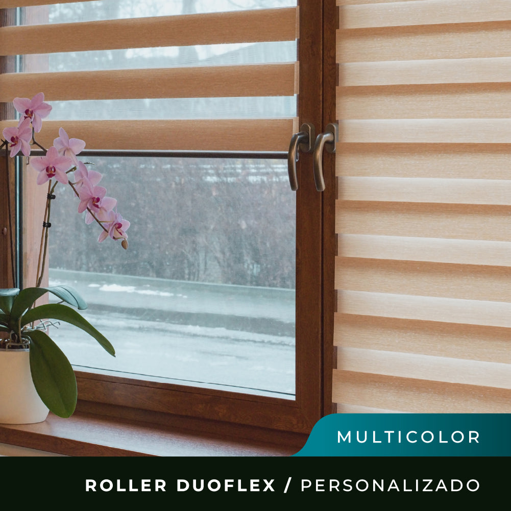 Cortina Roller Duoflex - Color a elección