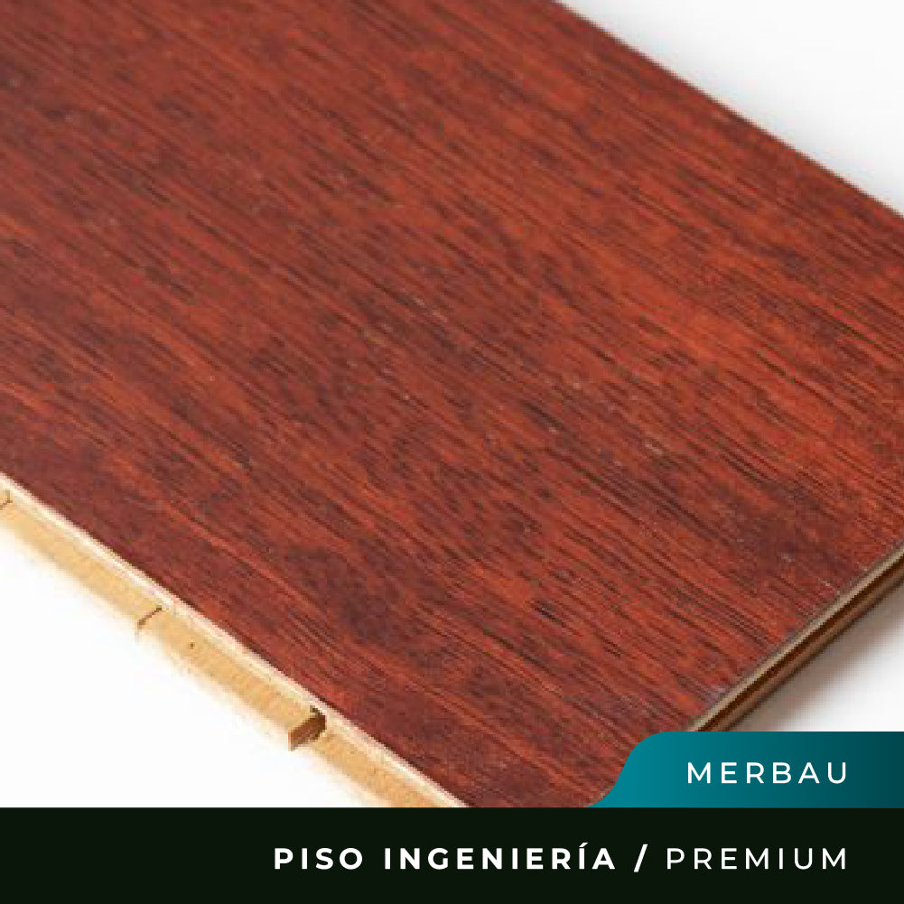 Piso Madera Premium - Merbau - 13mm