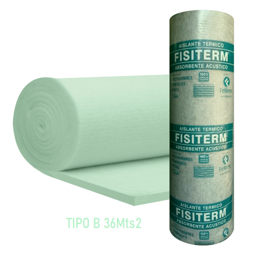 Fisiterm Tipo B 85mm 2,40 x 15 Mts (36 Mts2)