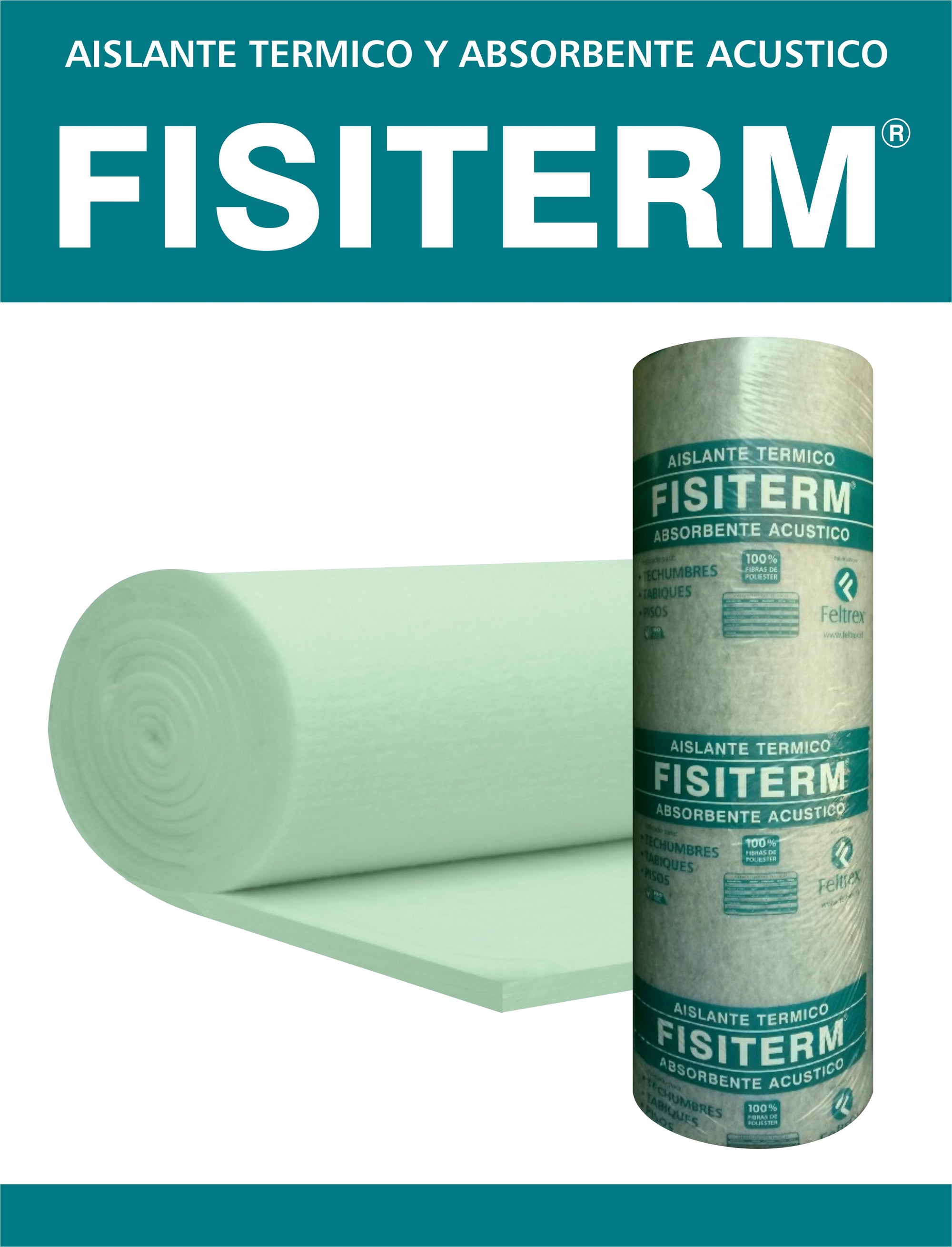 Fisiterm Tipo B 85mm 2,40 x 15 Mts (36 Mts2)