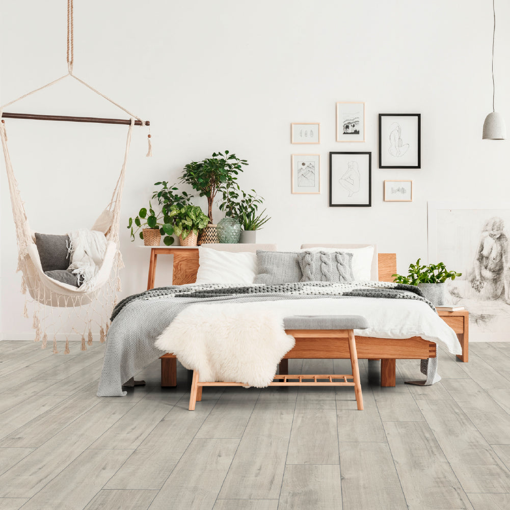 Piso Laminado Exquisit Plus Biselado - Gala Eiche Blanco - 8mm