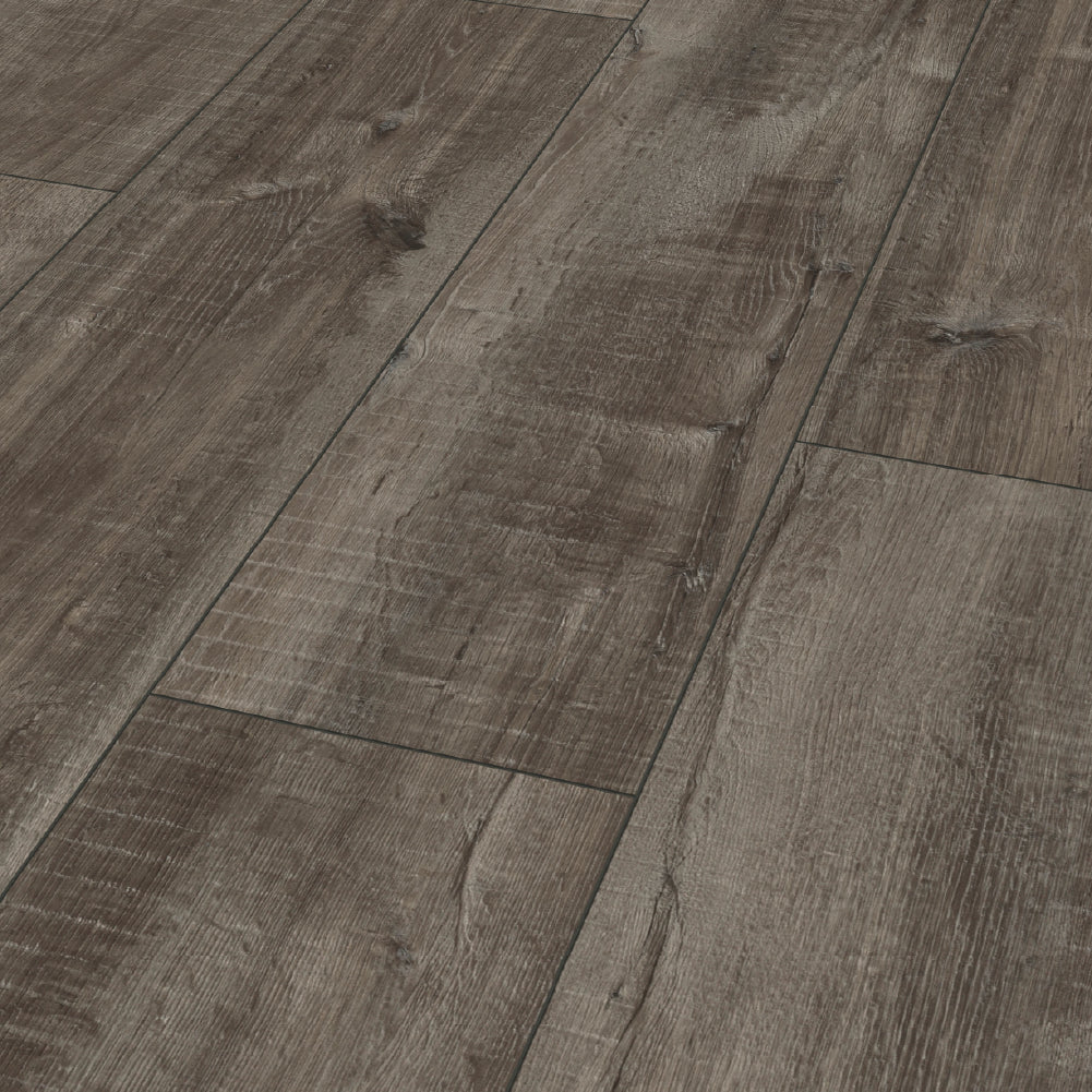 Piso Laminado Exquisit Plus Biselado - Gala Eiche Titán - 8mm