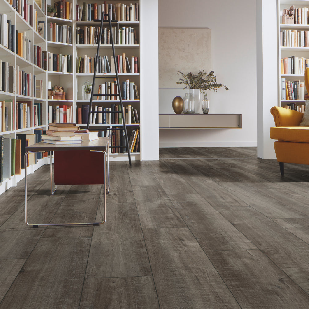 Piso Laminado Exquisit Plus Biselado - Gala Eiche Titán - 8mm