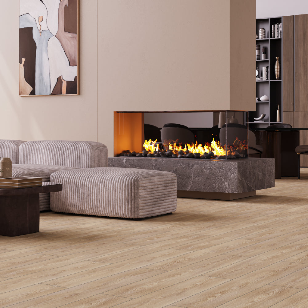 Piso Laminado Step Biselado - Danube Oak - 8mm