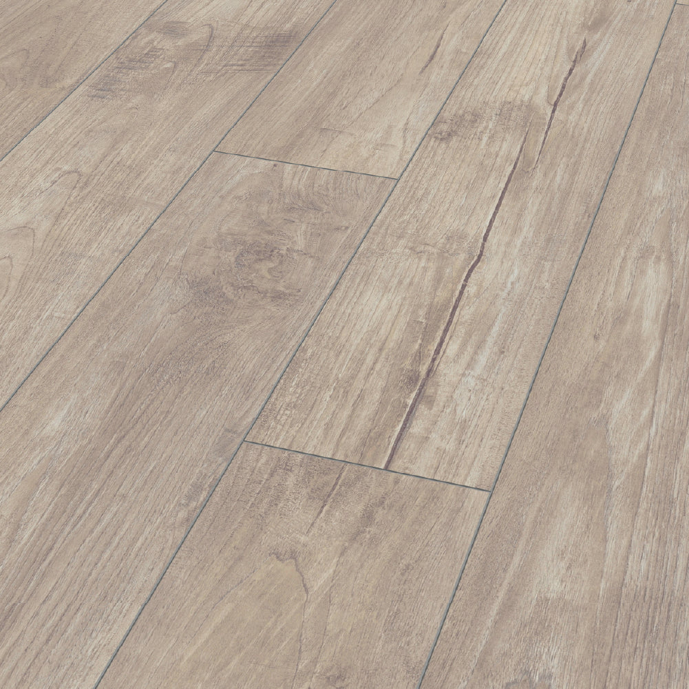 Piso Laminado Exquisit Biselado - Nostalgie Teak Beige - 8mm
