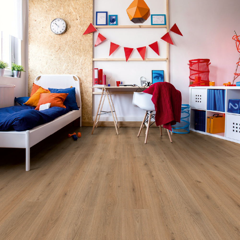 Piso Laminado Dynamic Trend Biselado - Oak Brown - 8mm