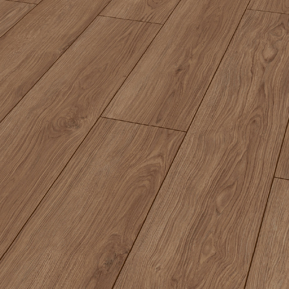 Piso Híbrido Kiwi Biselado - Opal Oak Coffee - 5,5mm