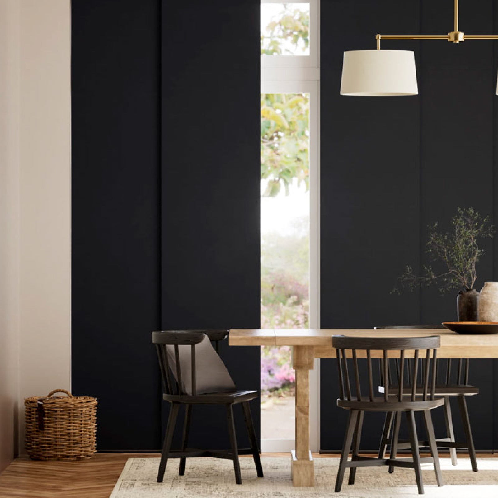 Cortina Panel Oriental Black Out - A medida