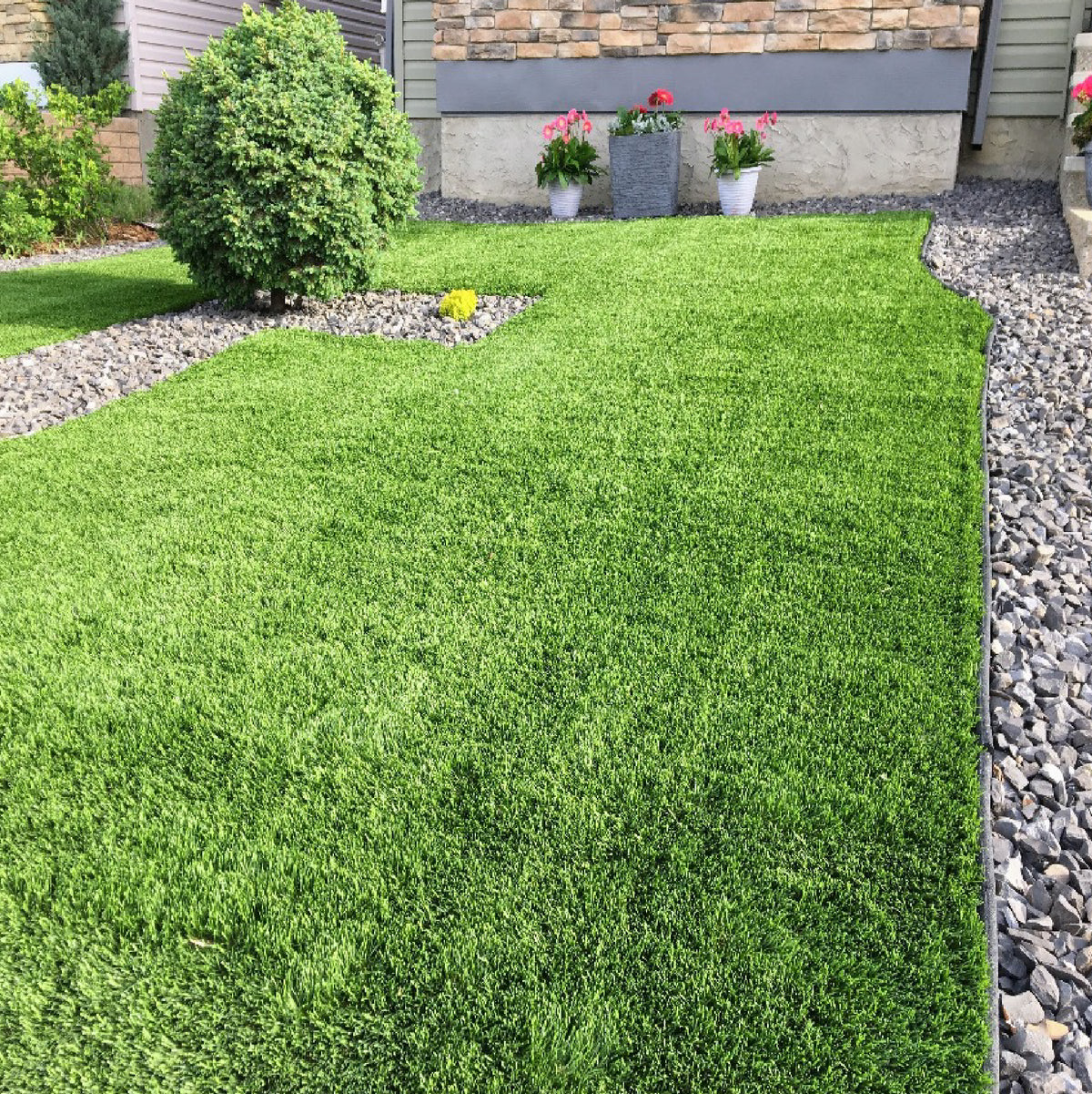 Pasto Sintético - 2 o 4 Mts x 30 mm - Bicolor