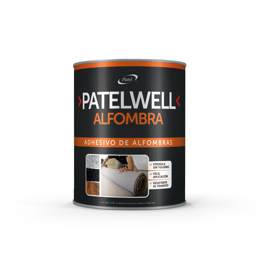 Patelwell Adhesivo para Alfombras Galon 3,785 lts