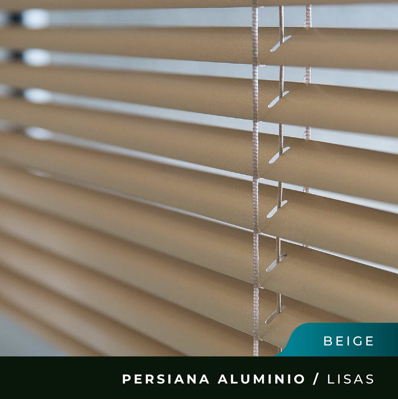 Persianas de Aluminio Prefabricadas - Variedad de Colores