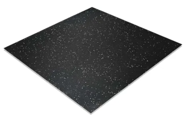 Piso de Caucho en Palmeta 1mt x 1mt x 2,5cm