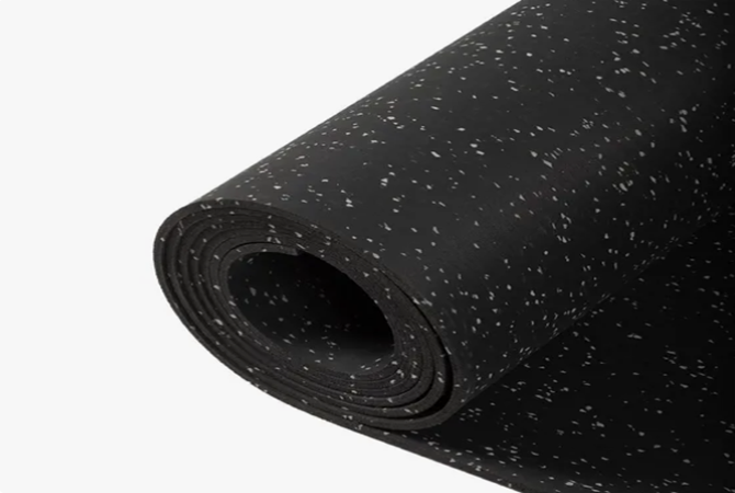 Piso de Caucho en Rollo 10mt x 1mt x 2mm