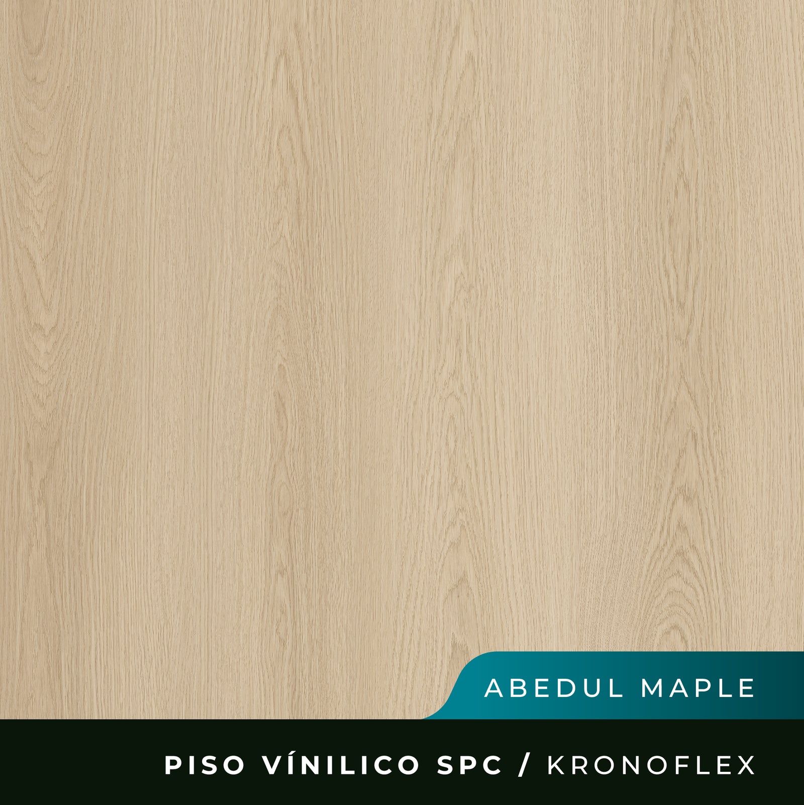 Piso Vinílico SPC Kronoflex - Abedul Maple - 5,2mm