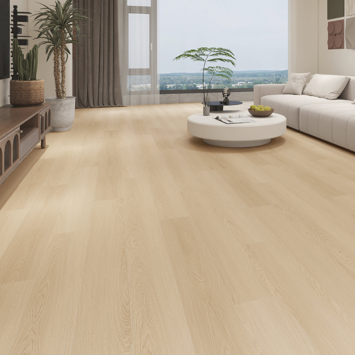 Piso Vinílico SPC Kronoflex - Abedul Maple - 5,2mm