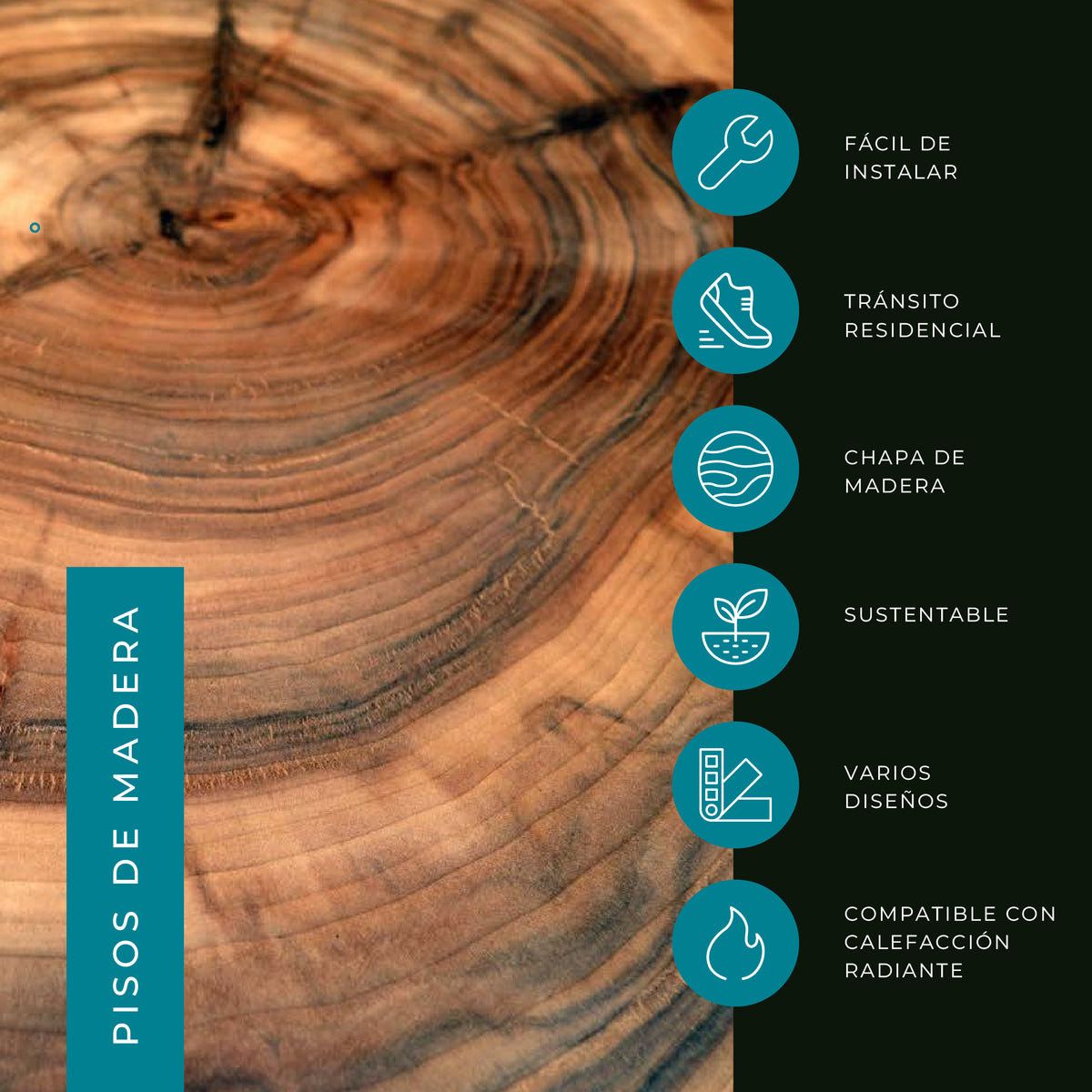 Piso Madera Premium - Merbau - 13mm