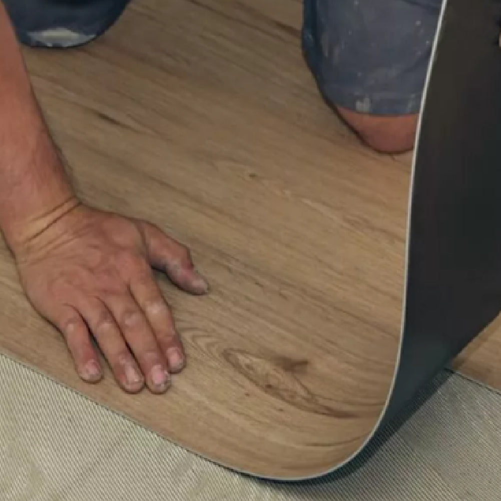 Piso PVC Autoadhesivo - Roble Beige - 1,5mm 