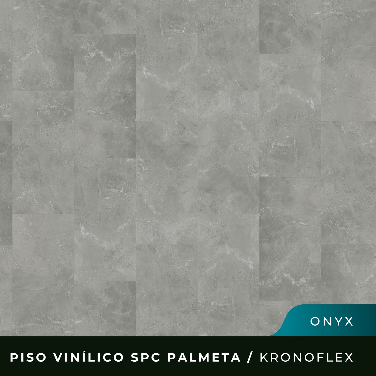 Piso Vinilico SPC Palmeta Plus - Onyx  5mm