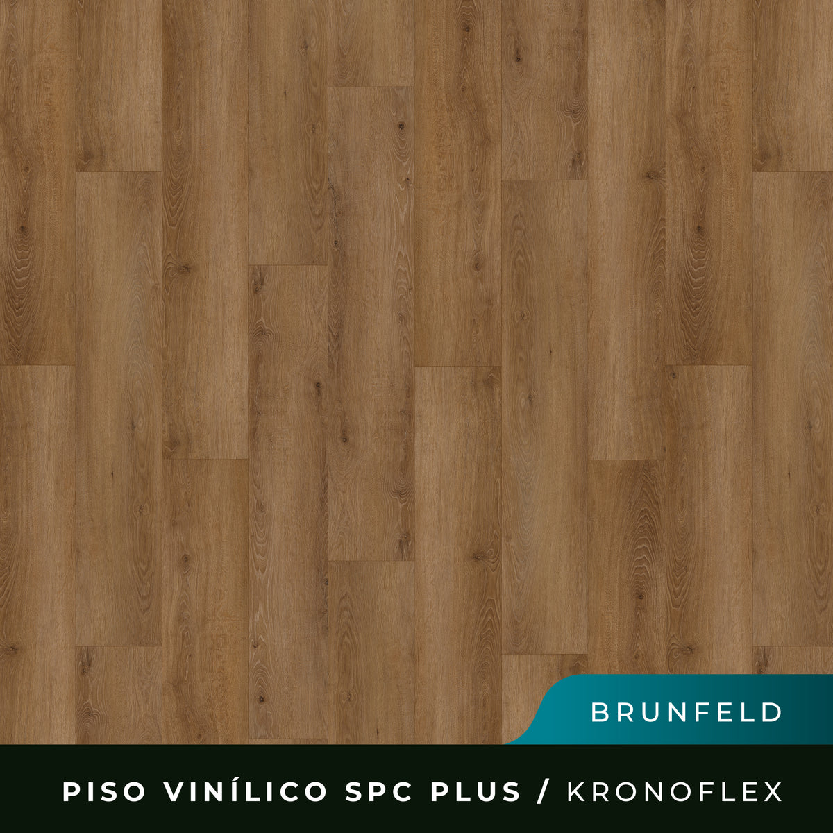 Piso Vinílico SPC Kronoflex Plus - Brunfeld - 5,2mm