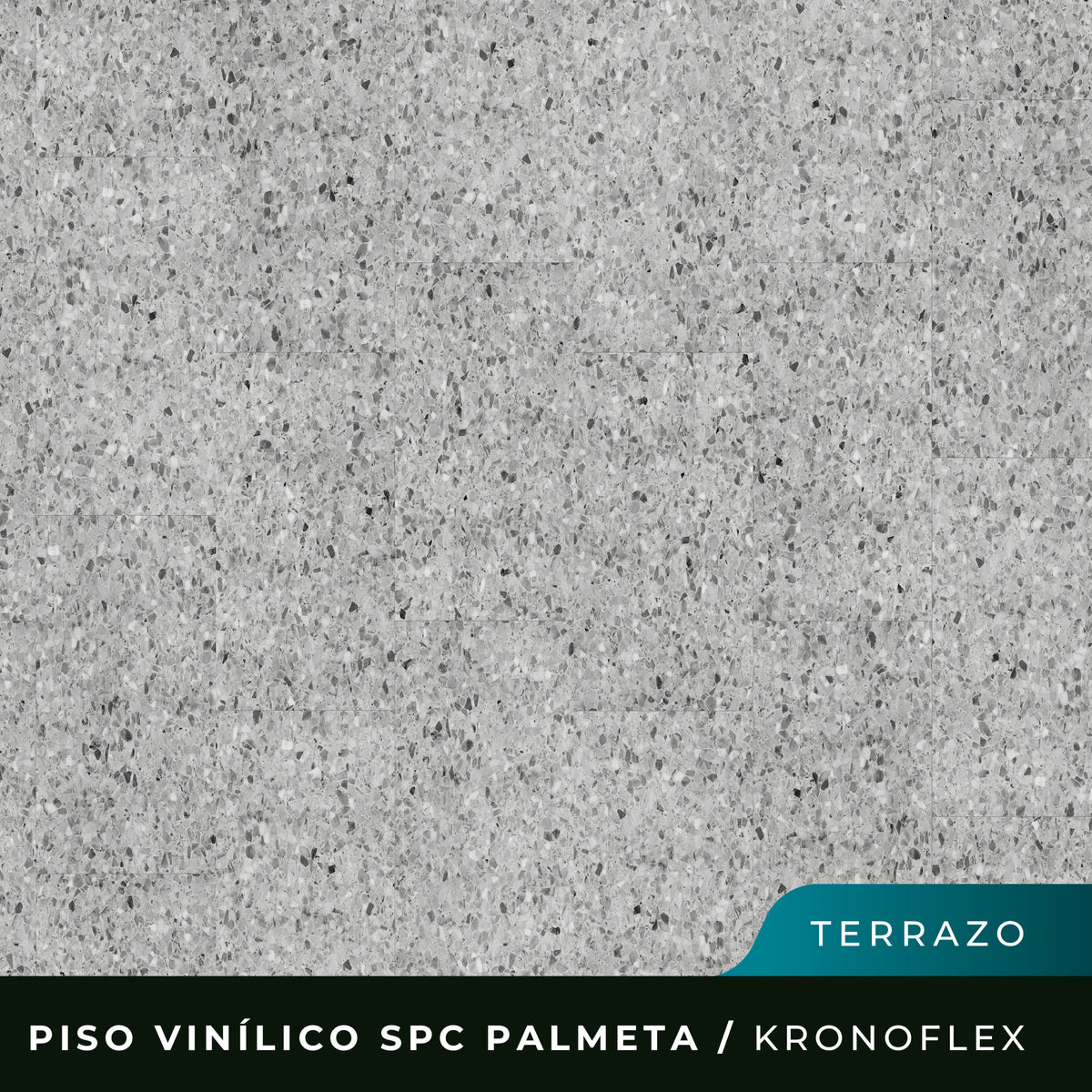 Piso Vinilico SPC Palmeta Plus - Terrazo 5mm