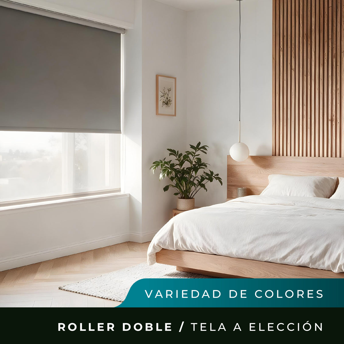 Cortina Roller Doble - A medida