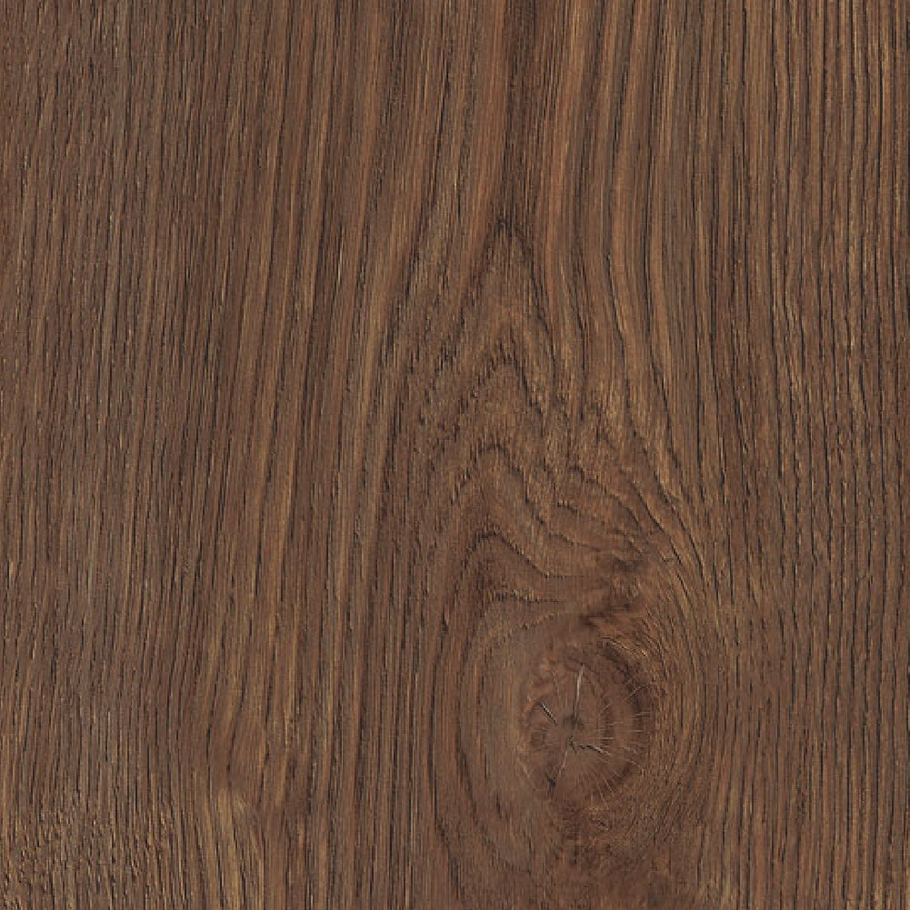 Piso Híbrido Kiwi Biselado - Rubi Eiche Braun - 5,5mm