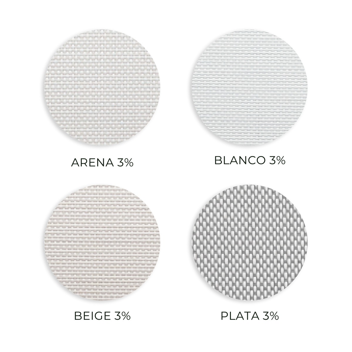 Cortina Roller Sunscreen - Color a elección