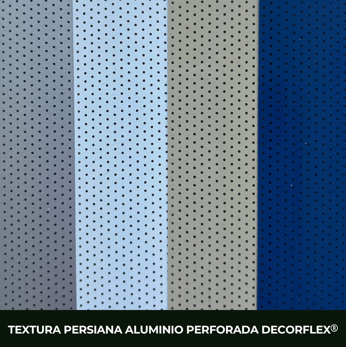 Persianas Aluminio - Variedad de Colores