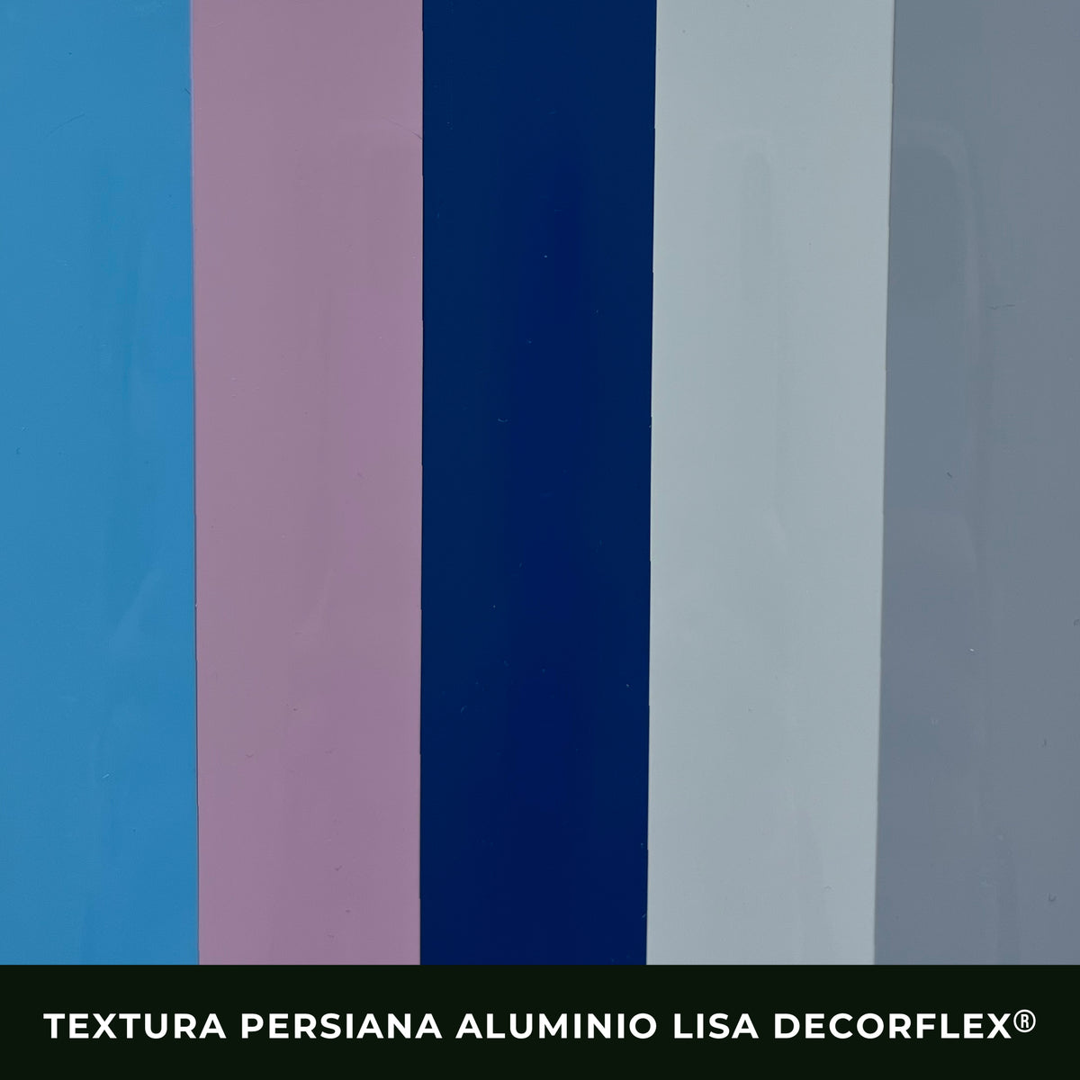 Persianas Aluminio - Variedad de Colores