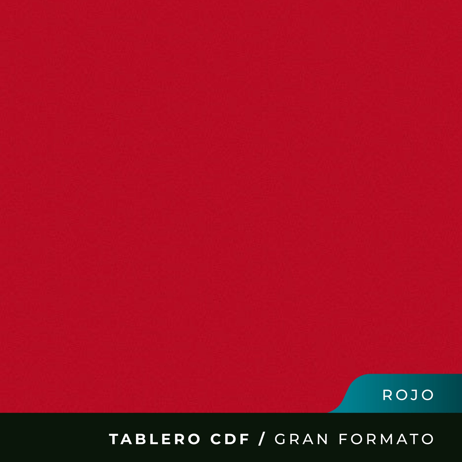 Tablero CDF / HDF_U148_Rojo_2,800 x 2,070 x 16,4 mm