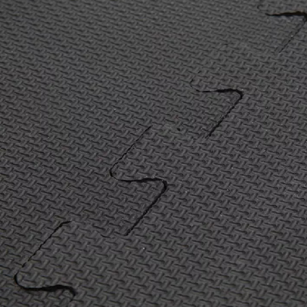 Piso Foamy Premium Tatami - Pack x 4 - Negro Gris - 3cm