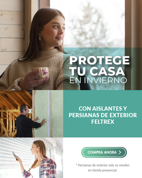 Feltrex, alfombras, pisos, persianas, textil hogar y aislantes.
