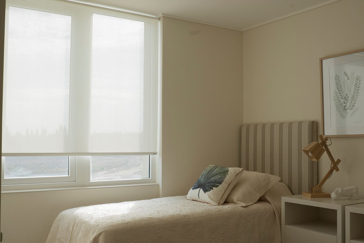 Cortina Roller Sunscreen 3% Blanca